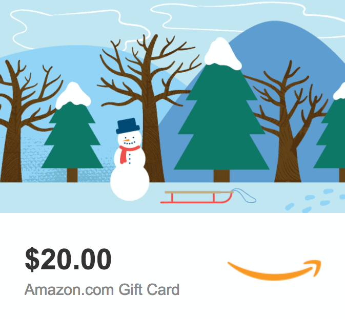 Amazon eGift Card Giveaway