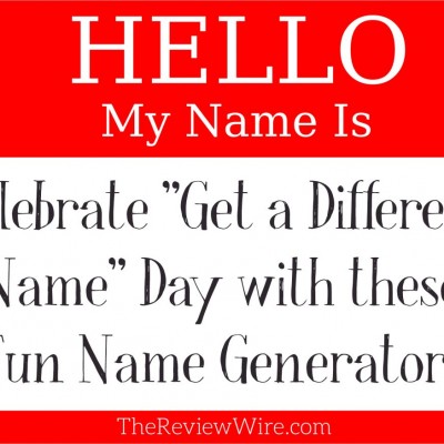 Get a Different Name Day Name Generators