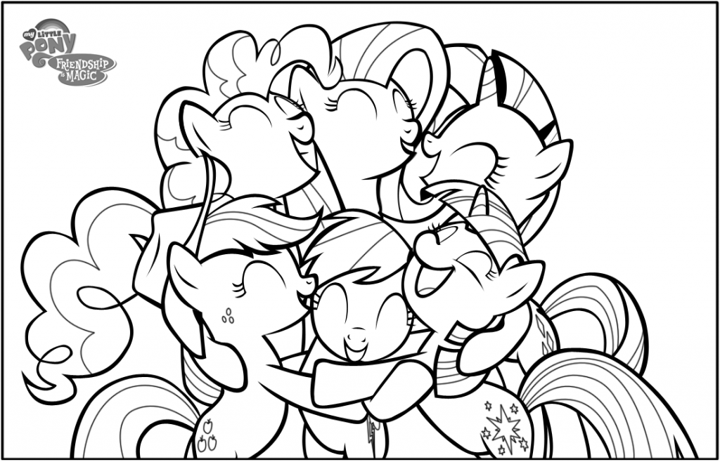 Hasbro and Shout! Kids Roundup + My Little Pony Coloring Page