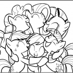 My Little Pony – Friendship Is Magic Coloring Page