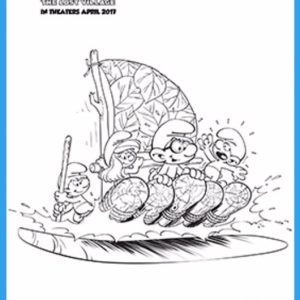 SMURFS-Coloring-Page---River