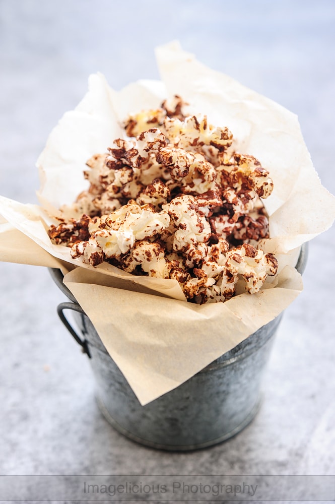 Spicy Chocolate Popcorn from Imagelicious
