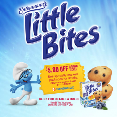 A SMURFtastic Treat: Entenmann’s Little Bites Blueberry Muffins