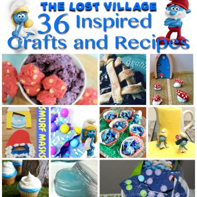 36 SMURFS Recipes and Crafts Inspired by SMURFS: The Lost Village