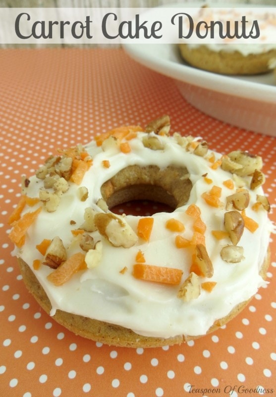 Baked Carrot Cake Donut
