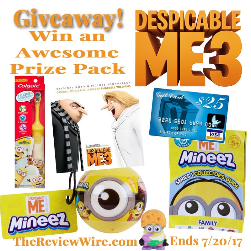 Despicable Me 3 Giveaway