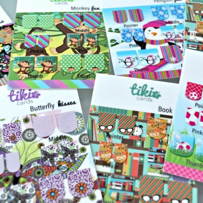 Tiki Cards: Nail Art Trading Cards for Kids