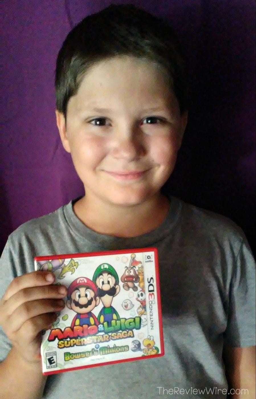 Mario & Luigi Superstar Saga Kid Reviewer