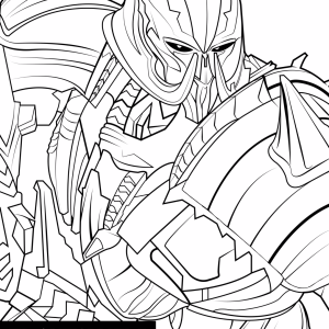 Transformers The Last Knight Coloring sheet