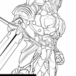 Transformers The Last Knight Coloring sheet