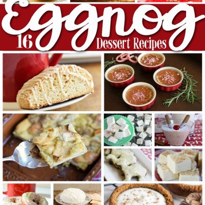 Celebrate National Eggnog Day with these Eggnog Dessert Recipes