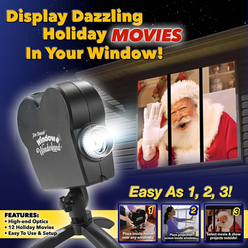 Holiday Gift Guide 2017 For The Home The Review Wire   Star Shower Window Wonderland 1024x1024 