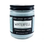 Monday's Dose of Adorable to Brighten Your Day: Winterfell Candle + More Winterfell - Book Lovers' Soy Candle