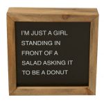 Monday's Dose of Adorable to Brighten Your Day: Oh Kale Yes Tote + More Be A Donut Box Sign