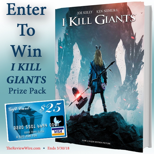 I KILL GIANTS Prize Pack Giveaway