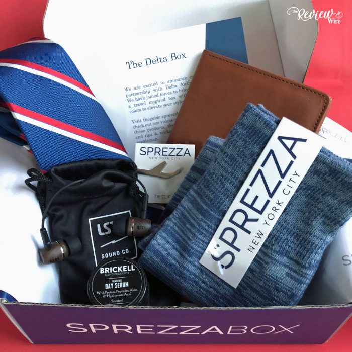 SprezzaBox Subscription Box April Review | The Review Wire