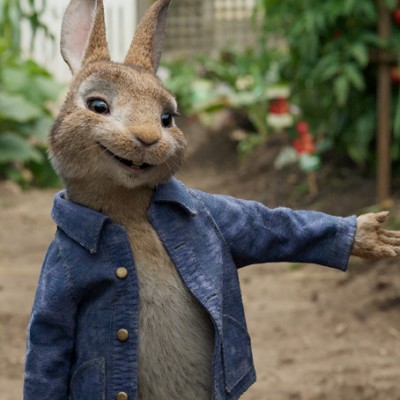 Peter Rabbit Movie Review + Coloring Page