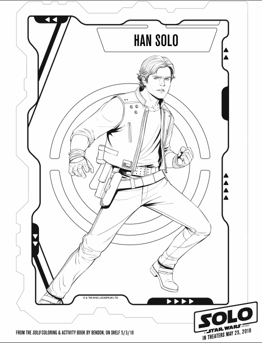 Han-Solo Coloring Page