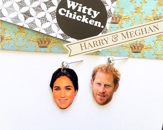 Harry and Meghan Earrings