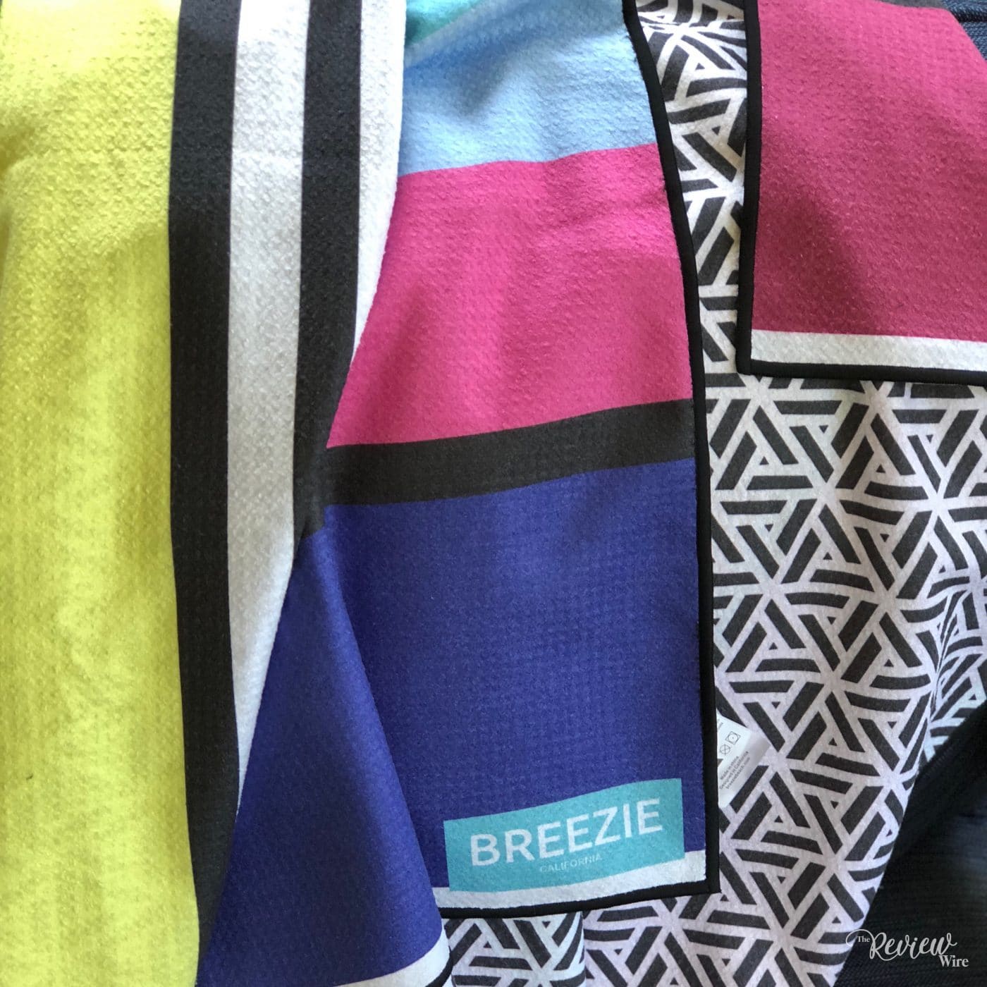 The Review Wire Summer Guide 2018 GoBreezie Sand Free Beach Towel