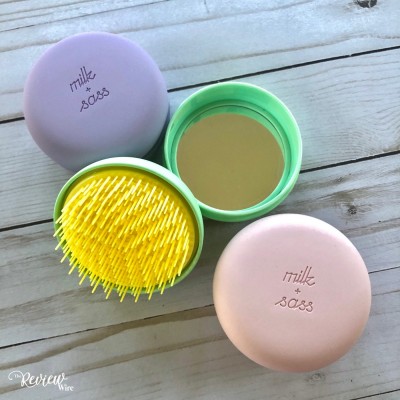 Candy For Your Hair: Milk & Sass Macaron Detangling Hairbrush Video Review