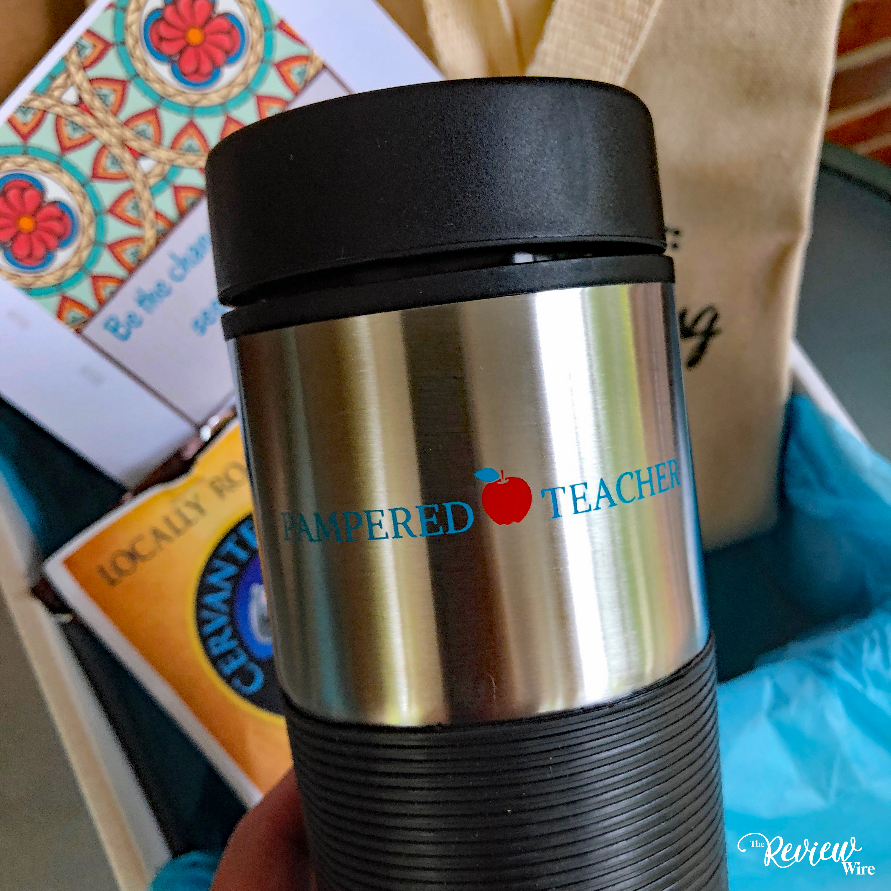 The Review Wire Pampered Teacher Travel Mug