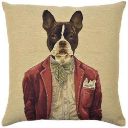 ADORABELLA Dapper Dogs Flynn Pillow