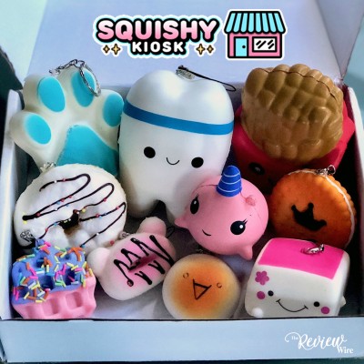 Squishy Kiosk: Surprise Squishy Package Unboxing Video