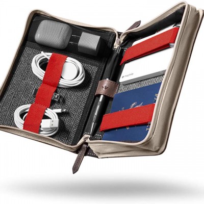 BookBook CaddySack: Travel Tote for Chargers & Cables