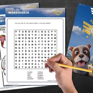 The Review Wire: SGT. STUBBY Activity Pack