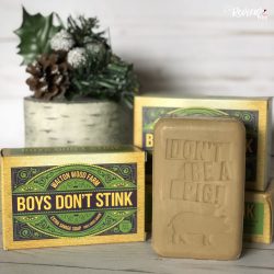 The Review Wire Holiday Guide - Boys Don't Stink Soap