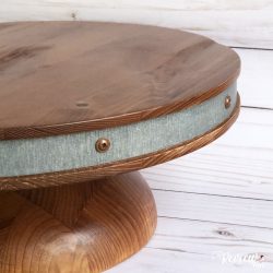 The Review Wire Holiday Guide: Reclaimed Wood Cake Stand