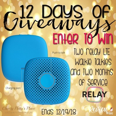 #12DaysOfGiveaways: Day 4 Relay Kids Screenless Smartphone, LTE Nationwide Range Walkie Talkie OVER