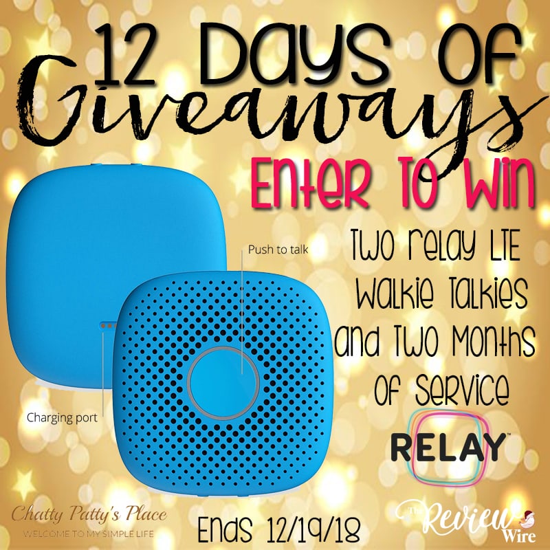 The Review Wire: Relaygo Giveaway. Ends 12/19/18