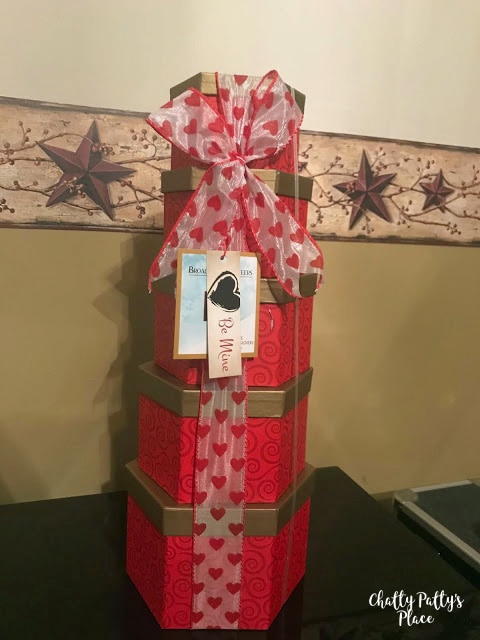 Broadway Basketeers Valentine's Day Gift Tower