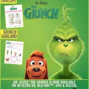 Grinch Valentine Printable