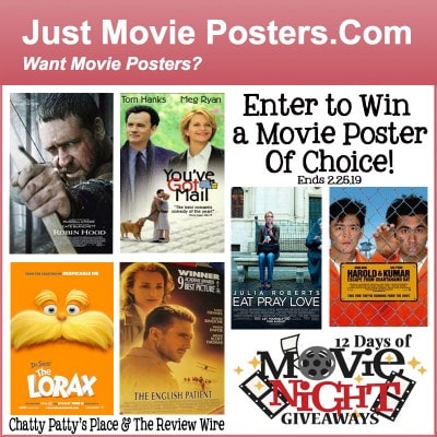 Day 2: #12DaysOfGiveaways: JustMoviePosters.com Poster | OVER