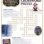 The Nutcracker and the Four Realms Crossword Puzzle