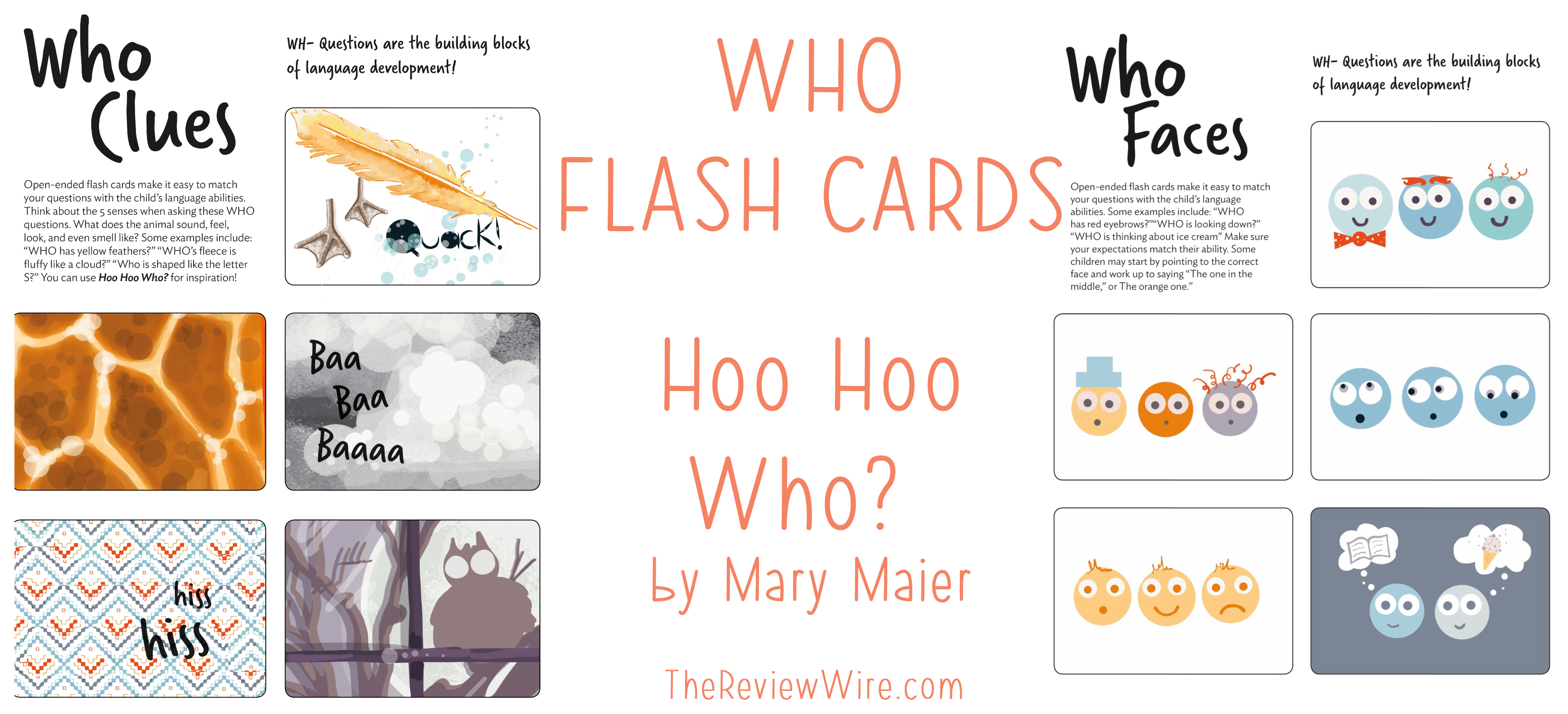 The Review Wire: WHO Flash Cards Printables