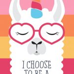 unicorn llama