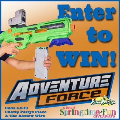 Day 10 #12DaysOfGiveaways: Adventure Force Thermal Tracker Blaster | OVER