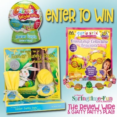 Day 11 #12DaysOfGiveaways: Orbeez Wow World + Cutie Stix + The Magical Tales of Easter Bunny Dust | OVER