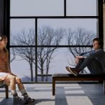 Haley Lu Richardson and Cole Sprouse in FIVE FEET APART.