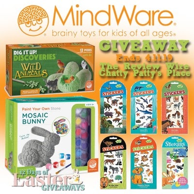 Day 3 of 12 Days of Easter Giveaways: Mindware Boy & Girl Easter Gift Set Giveaway | OVER