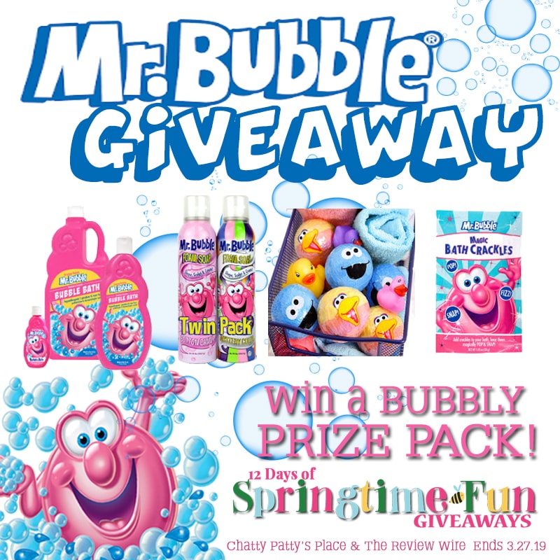 The Review Wire: Mr. Bubble Prize Pack Giveaway. Ends 3.27.19