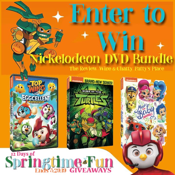 The Review Wire: Nickelodeon DVD Bundle Giveaway. Ends 3.29.19