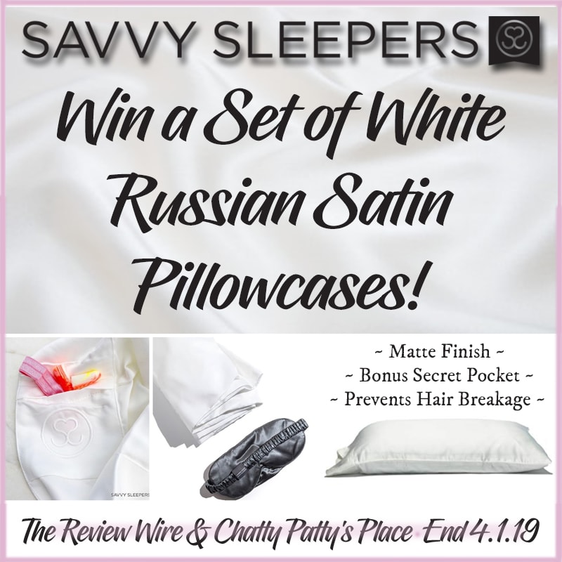 The Review Wire: Savvy Sleepers Pillowcase Giveaway. Ends 4.1.19