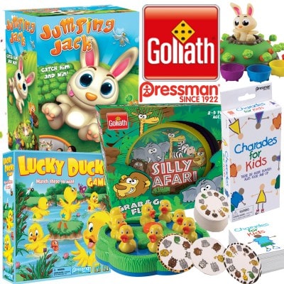 Keep Kids Entertained this Spring Break with Games from Goliath & Pressman Toy