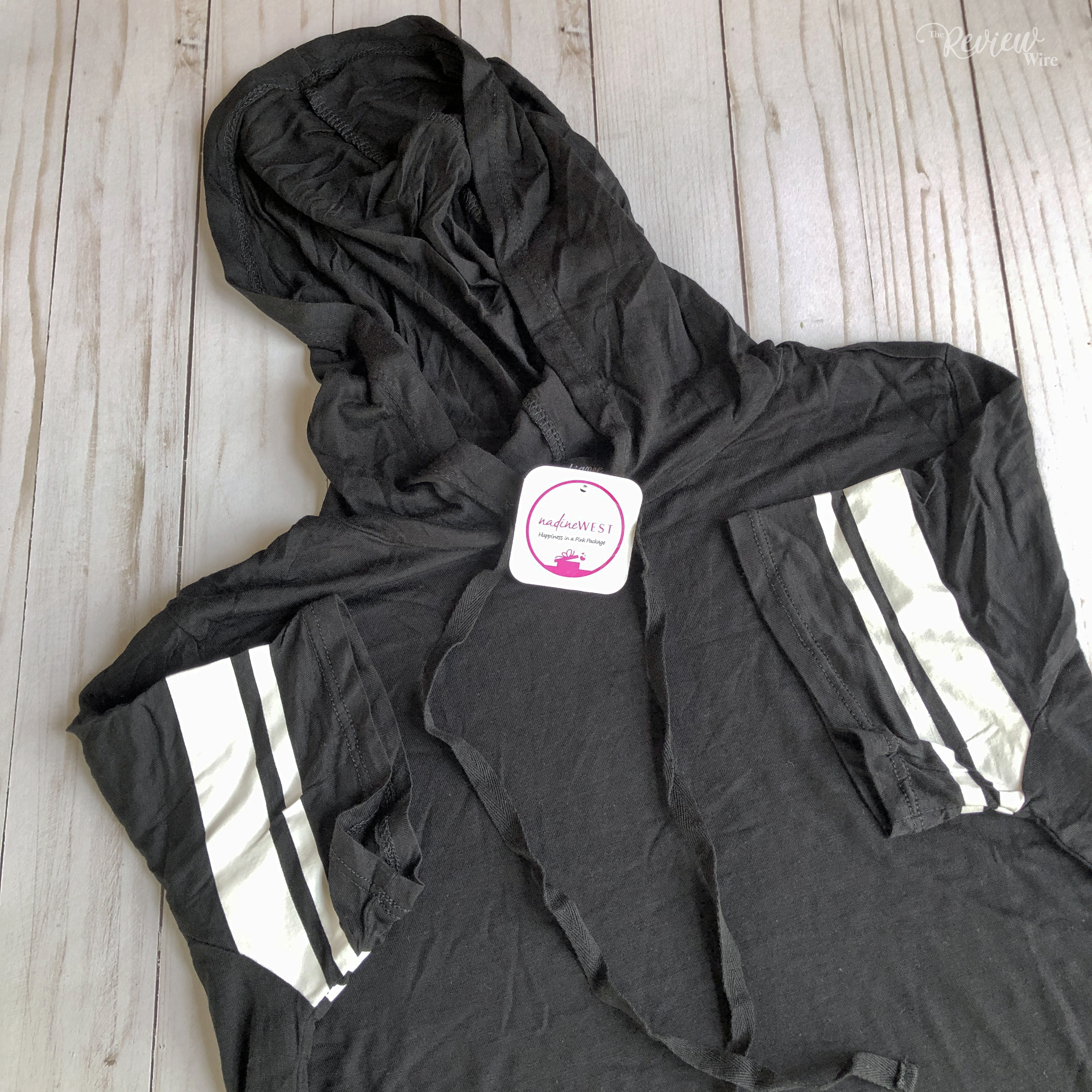 The Review Wire Nadine West April 2019 Black Hoodie T-shirt