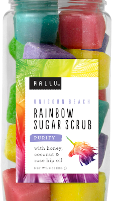 Escape with HALLU Unicorn Bath & Body this National Unicorn Day